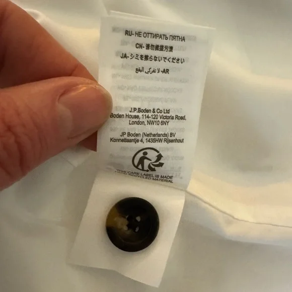 NWT Boden Thea Tailored Linen Blazer Multi, Exotic Paradise, 8P - Picture 12 of 16